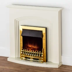 Αδάμ Adam Blenheim Electric Fire With Inset Fitting In Brass -None || EGLO || Energizer Sales 12827043 9904869654084699