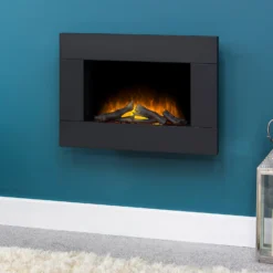 Αδάμ Adam Colemere Electric Fire With Wall Mounted Fitting - Black -None || EGLO || Energizer Sales 12827045 4244869654226608