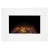 Αδάμ Adam Whitemere Electric Fire With Wall Mounted Fitting - White