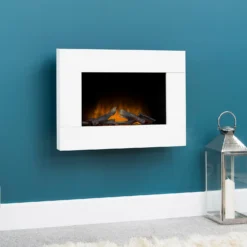 Αδάμ Adam Whitemere Electric Fire With Wall Mounted Fitting - White -None || EGLO || Energizer Sales 12827046 1554869654467268