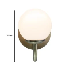 Victoria 6w Antique Brass LED Bathroom Wall Light -None || EGLO || Energizer Sales 12827076 1154958097177093