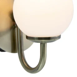 Victoria 6w Antique Brass LED Bathroom Wall Light -None || EGLO || Energizer Sales 12827076 3514958097058152