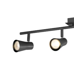 Swansea 4 Lamp Spotlight Bar - Black Nickel -None || EGLO || Energizer Sales 12828398 1574843436480727