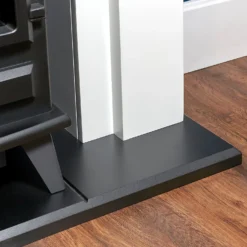 Αδάμ Adam Salzburg Fireplace Surround & Hudson Electric Stove With Flat To Wall Fitting - Oak & Black -None || EGLO || Energizer Sales 12829040 7534869650824056