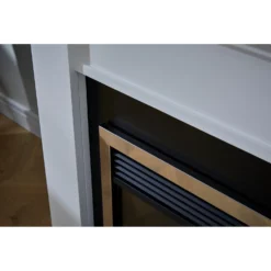 Suncrest Antigua Electric Fire Suite With Smart Remote & Flat To Wall Fitting - White, Graphite & Chrome -None || EGLO || Energizer Sales 12829289 9054993138961262