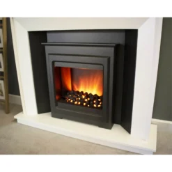 Suncrest Mayford Electric Fire Suite With Smart Remote & Flat To Wall Fitting - White 9 Suncrest Mayford Electric Fire Suite With Smart Remote & Flat To Wall Fitting - White -None || EGLO || Energizer Sales 12829295 1014833198209448