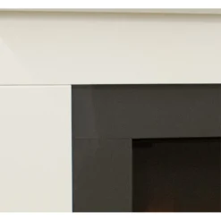 Suncrest Georgia Electric Fire Suite With Flat To Wall Fitting - White & Anthracite 6 Suncrest Georgia Electric Fire Suite With Flat To Wall Fitting - White & Anthracite -None || EGLO || Energizer Sales 12829310 1544833204239100