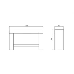 Suncrest Detroit Optiflame Electric Fire Suite With Flat To Wall Fitting - White -None || EGLO || Energizer Sales 12829311 6264993139202552