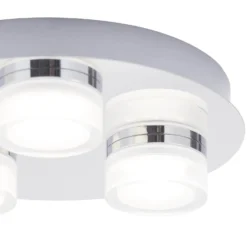 Amalfi 3 Plate LED Flush - Chrome -None || EGLO || Energizer Sales 12831933 5724832981779977