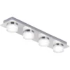 Amalfi 4 Bar LED Flush - Chrome