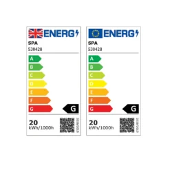 Amalfi 4 Bar LED Flush - Chrome -None || EGLO || Energizer Sales 12832038 4235040035868069