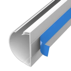 D-Line Maxi Decorative Self-Adhesive Cable Trunking - 50mm X 25mm X 1m, White -None || EGLO || Energizer Sales 12833208 1804833199336605