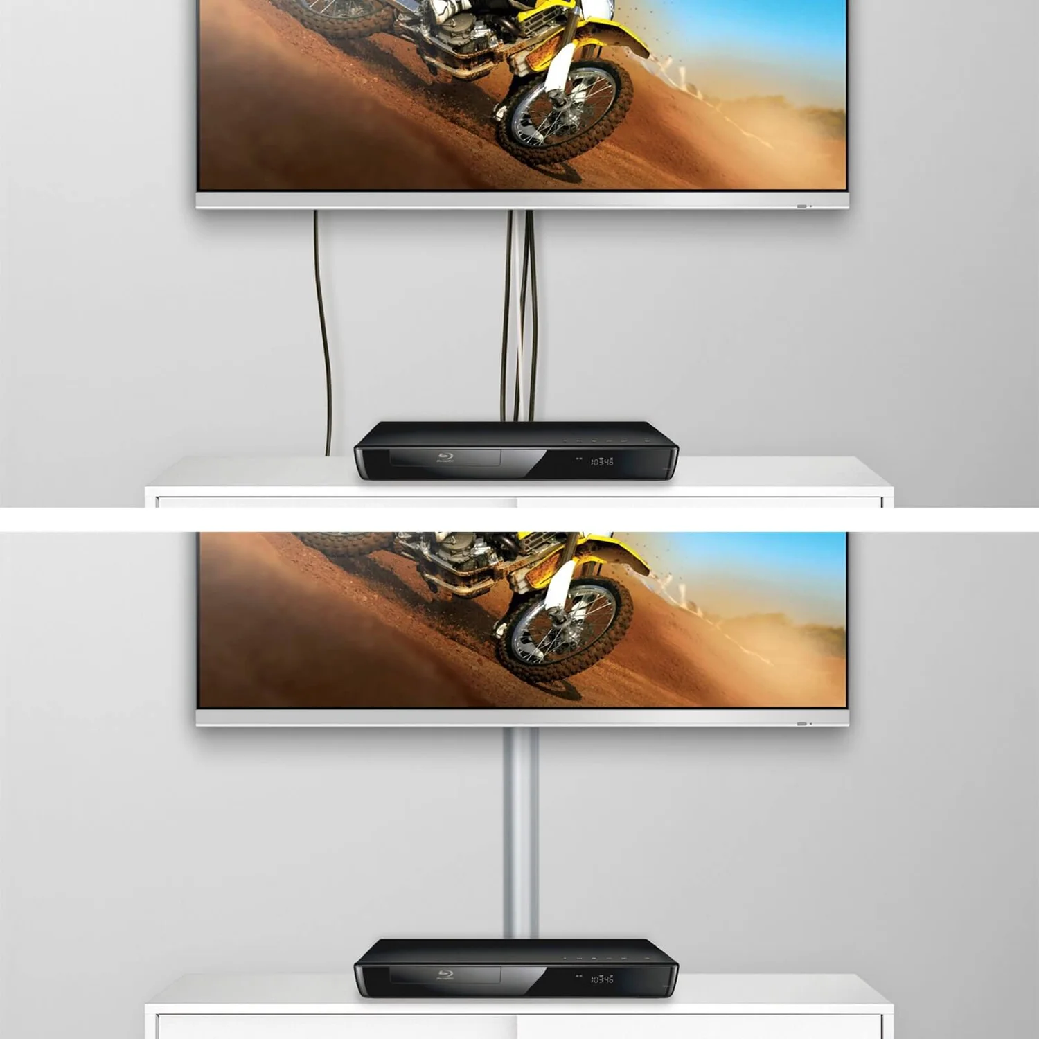 D-Line Maxi Decorative Self-Adhesive Cable Trunking - 50mm X 25mm X 1m, Aluminium-Effect 4 D-Line Maxi Decorative Self-Adhesive Cable Trunking - 50mm X 25mm X 1m, Aluminium-Effect - Image 4