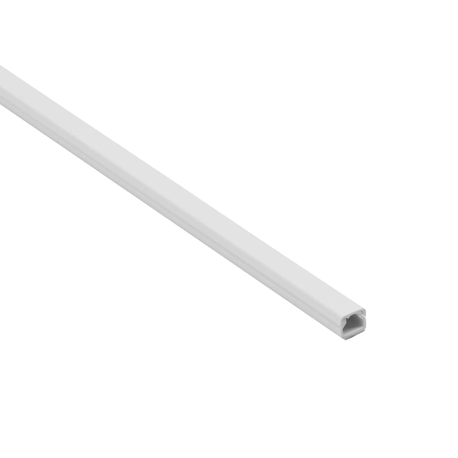 D-Line Trunking - 10mm X 8mm X 2m Length - White 1 D-Line Trunking - 10mm X 8mm X 2m Length - White