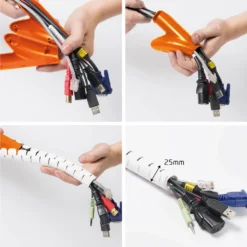 D-Line Cable Zipper - 2.5m Length 25mm Diameter, White 9 D-Line Cable Zipper - 2.5m Length 25mm Diameter, White -None || EGLO || Energizer Sales 12833390 1754833197877522