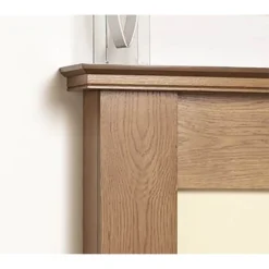 Suncrest Howden Electric Fire Suite With Flat To Wall Fitting - Oak & Brass 6 Suncrest Howden Electric Fire Suite With Flat To Wall Fitting - Oak & Brass -None || EGLO || Energizer Sales 12834184 8984833219375255