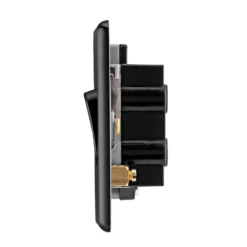 Arlec Fusion 50A 1Gang Double Pole Black Nickel Single Switch -None || EGLO || Energizer Sales 12835204 3584833171802656