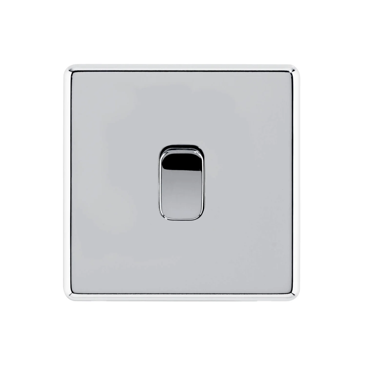 Arlec Fusion 10A 1Gang 2Way Polished Chrome Fusion Single Intermediate Switch 2 Arlec Fusion 10A 1Gang 2Way Polished Chrome Fusion Single Intermediate Switch - Image 2