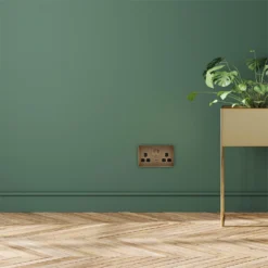 Arlec Fusion 13A 2 Gang Antique Brass Double Switched Socket With 2x4A USB -None || EGLO || Energizer Sales 12835372 3794833171480618