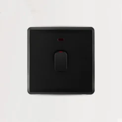 Arlec Rocker 20A 1Gang Double Pole Jet Black Single Switch -None || EGLO || Energizer Sales 12835965 2574833171324903