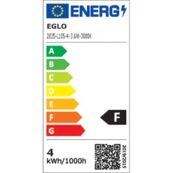 Eglo Pasteri Small Flush Light - Grey -None || EGLO || Energizer Sales 12836405 7635040247326639