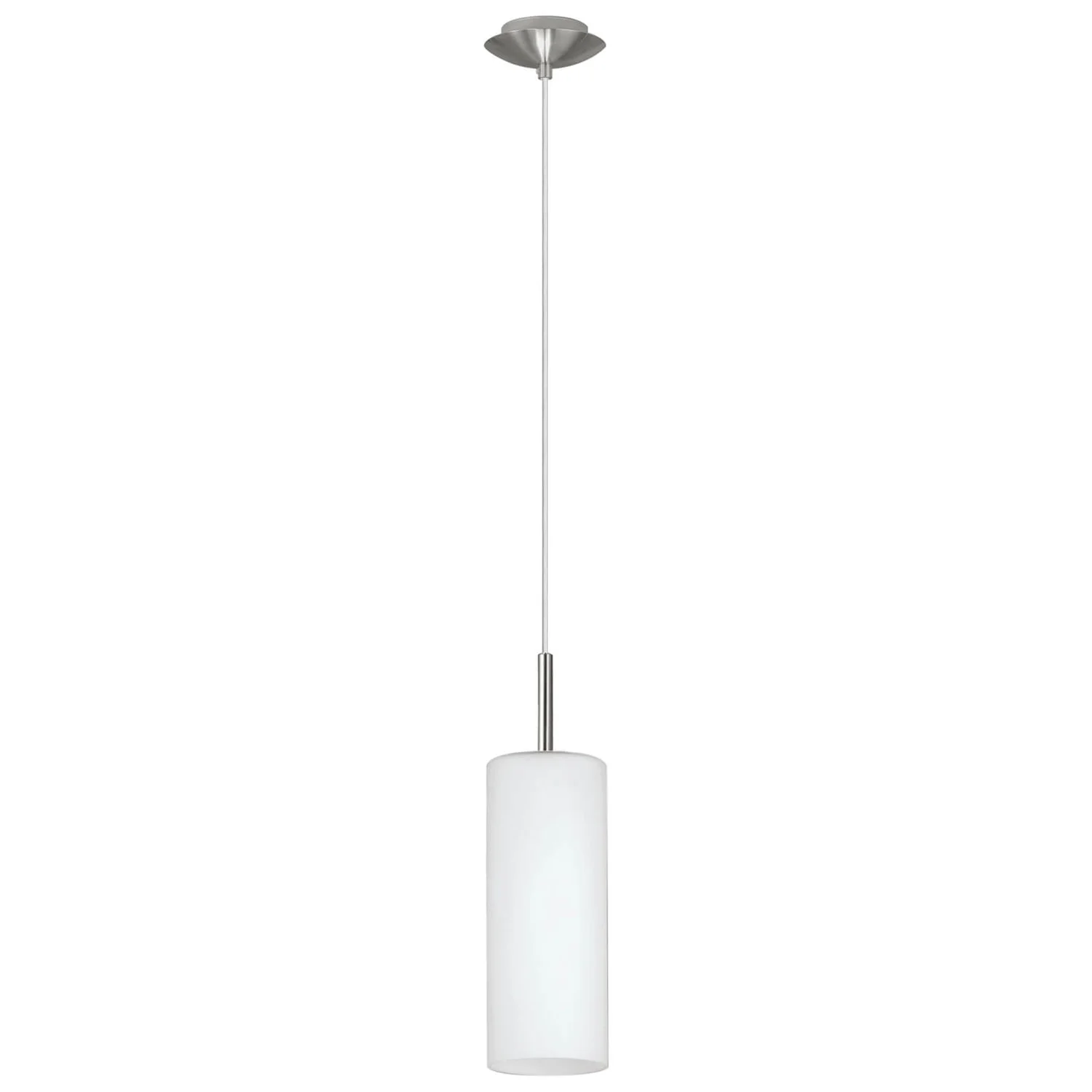 Eglo Troy 3 (1 Light) Pendant Light - Satin Nickel 1 Eglo Troy 3 (1 Light) Pendant Light - Satin Nickel