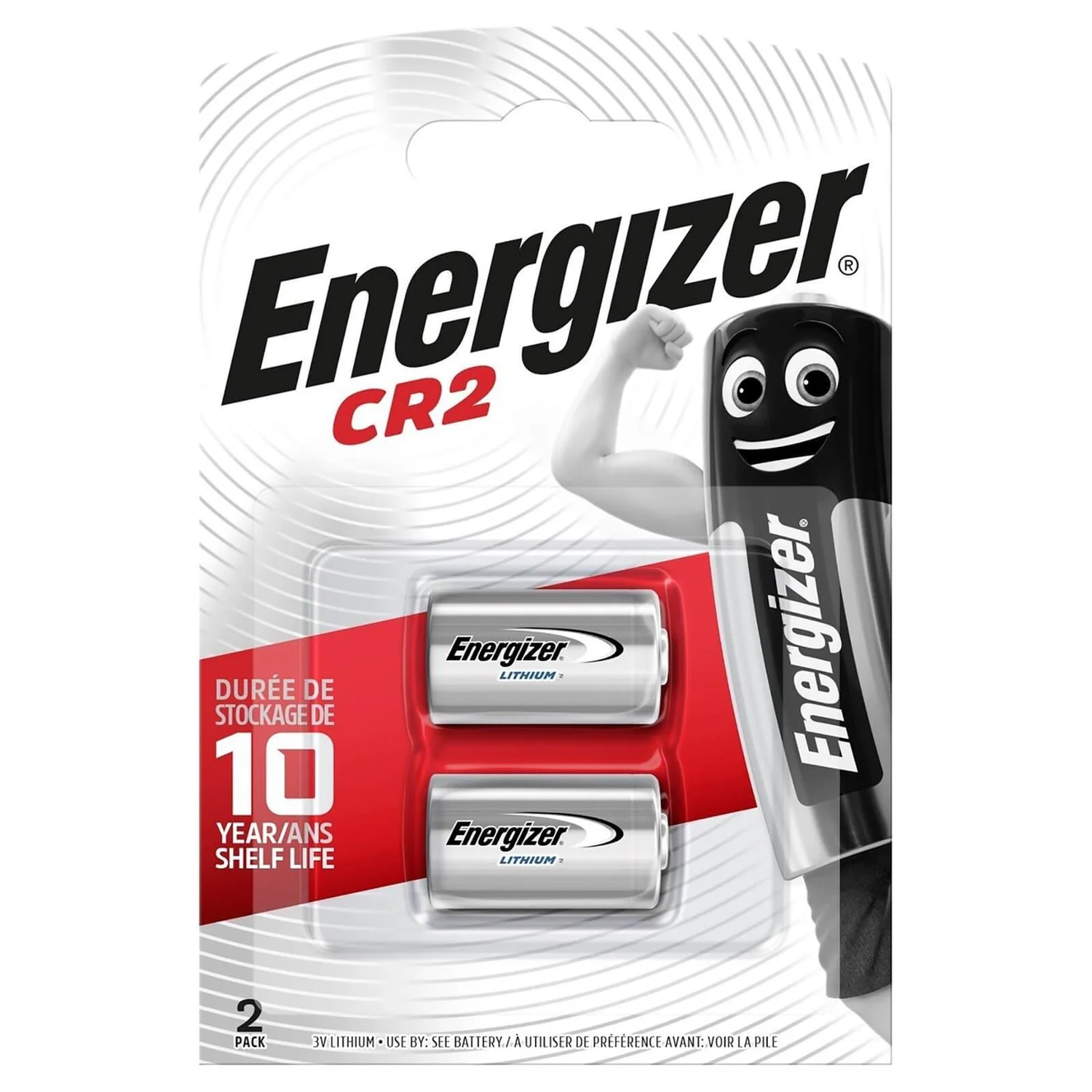 Energizer CR2 Lithium Photo Batteries - 2 Pack 1 Energizer CR2 Lithium Photo Batteries - 2 Pack