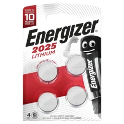 Energizer 2025 Lithium Coin Battery - 4 Pack