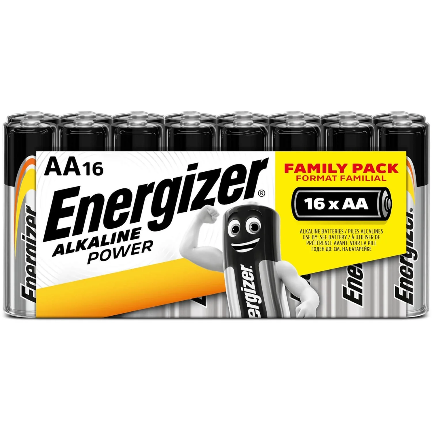 Energizer Alkaline Power AA Batteries - 16 Pack 1 Energizer Alkaline Power AA Batteries - 16 Pack