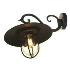 Lutec Lucy Outdoor Wall Lantern - Black -None || EGLO || Energizer Sales 12840500 1894833193472871