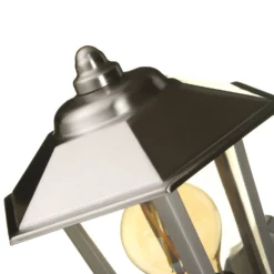 Lutec Grosvenor Stainless Steel Outdoor Wall Lantern -None || EGLO || Energizer Sales 12840505 5094952656721964