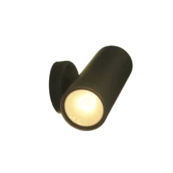 Lutec Rado Up & Down Outdoor Wall Light - Graphite -None || EGLO || Energizer Sales 12840509 1664833193930953