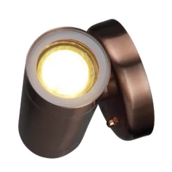 Lutec Rado Up & Down Outdoor Wall Light - Copper -None || EGLO || Energizer Sales 12840510 1374833191768193