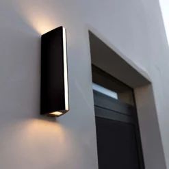 Lutec Leo LED Up & Down Outdoor Wall Light - Anthracite -None || EGLO || Energizer Sales 12840627 1824952656643943