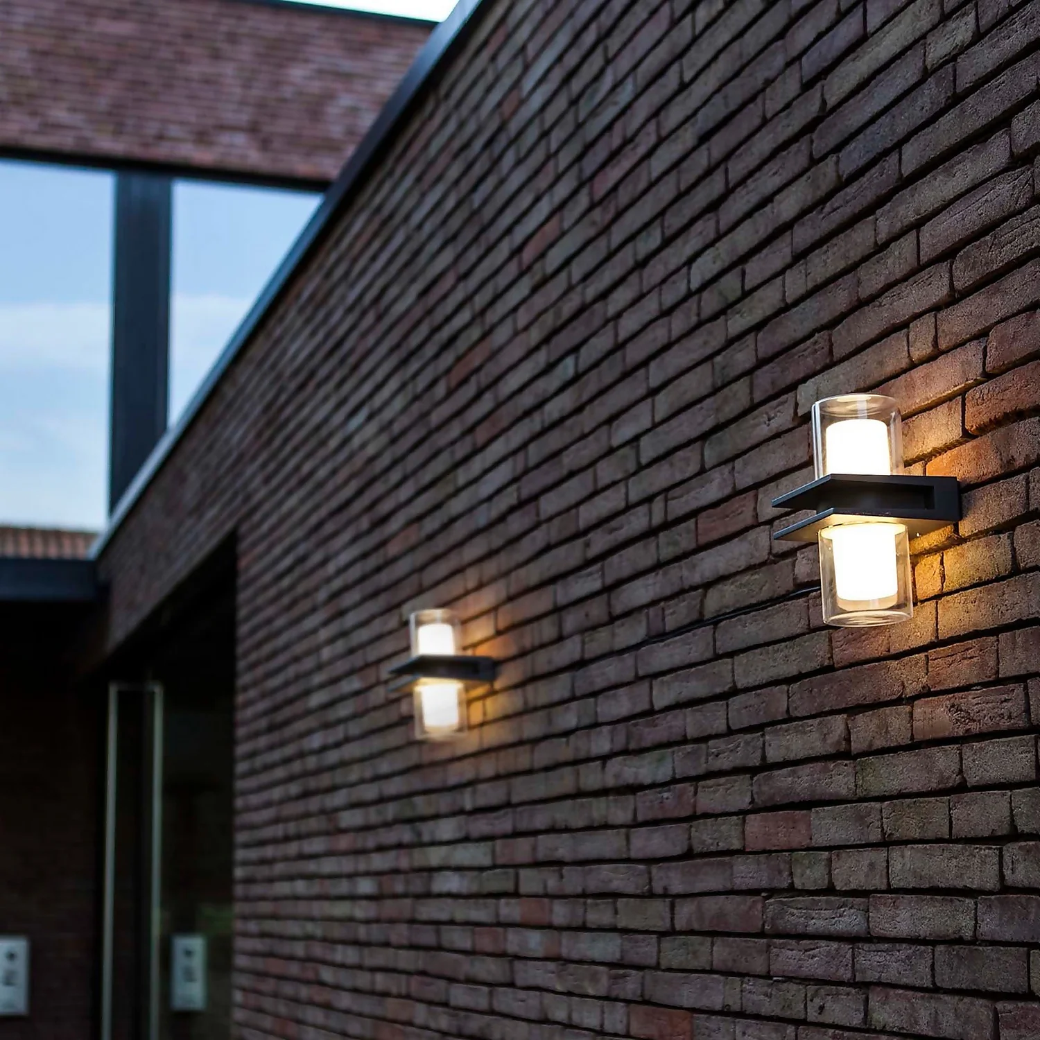 Lutec Tango LED Up & Down Outdoor Wall Light - Anthracite 6 Lutec Tango LED Up & Down Outdoor Wall Light - Anthracite - Image 6