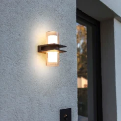 Lutec Tango LED Up & Down Outdoor Wall Light - Anthracite 14 Lutec Tango LED Up & Down Outdoor Wall Light - Anthracite -None || EGLO || Energizer Sales 12840635 2044952683082967