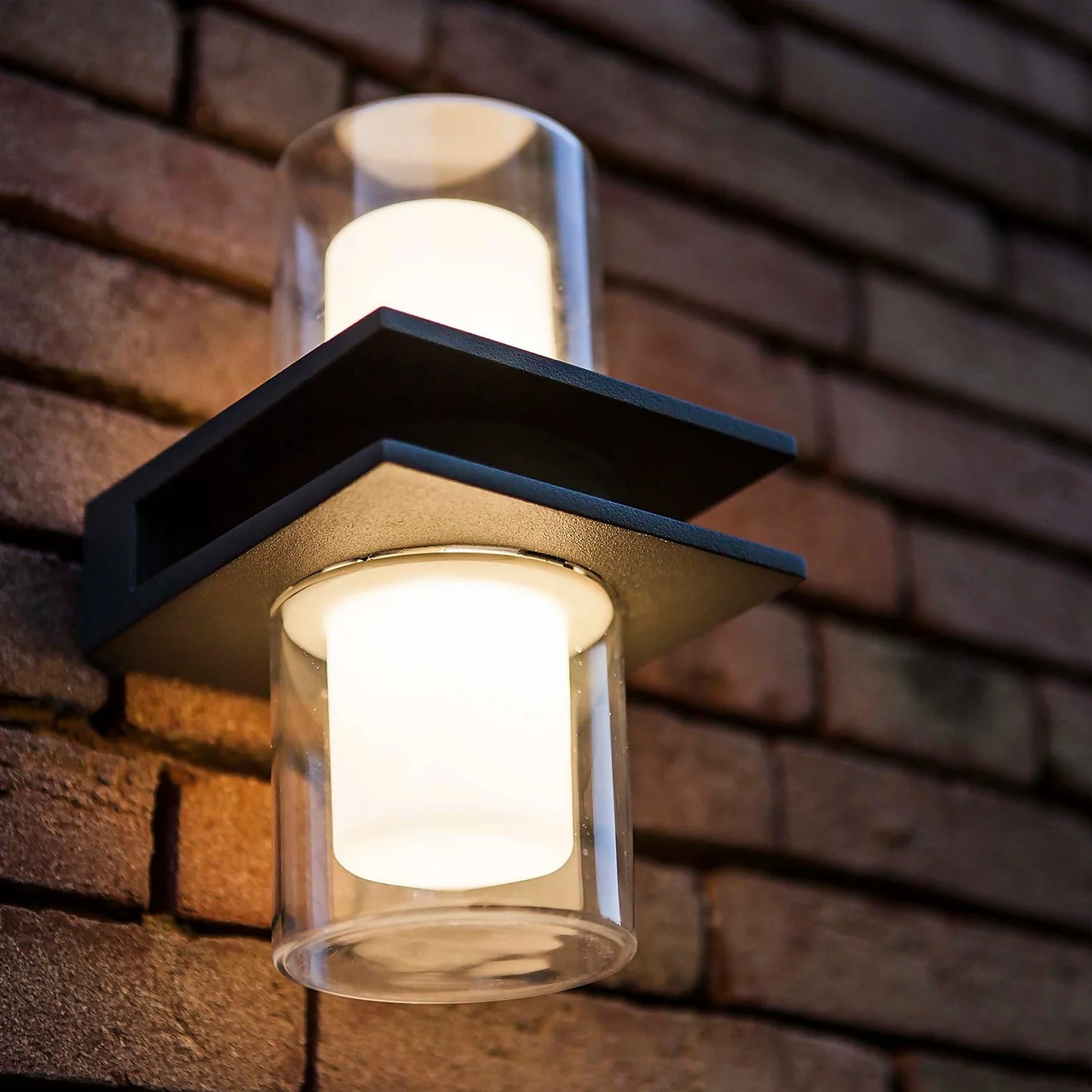 Lutec Tango LED Up & Down Outdoor Wall Light - Anthracite 5 Lutec Tango LED Up & Down Outdoor Wall Light - Anthracite - Image 5