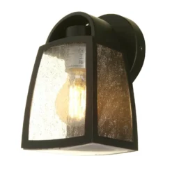 Lutec Kelsey Outdoor Wall Lantern - Black -None || EGLO || Energizer Sales 12840644 1294833191694306
