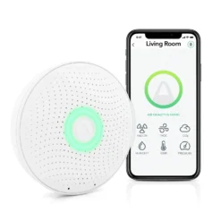 None Airthings Wave Plus - Smart Radon And Indoor Air Quality Monitor -None || EGLO || Energizer Sales 12840869 2894833203481411