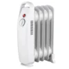 Stylec Electric Oil Filled Heater With 5 Fin Design In Grey - 500W