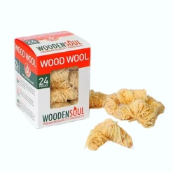 None Woodensoul Wood Wool Firelighter Fuel