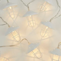 None White Lantern Battery String Lights -None || EGLO || Energizer Sales 12842426 9444924143140178