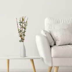 None 50cm Eucalyptus Battery Twig Lights