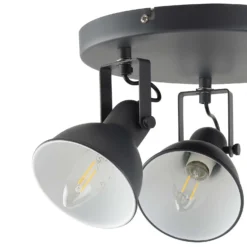 Alfie 3 Lamp Spotlight Plate - Grey -None || EGLO || Energizer Sales 12882231 7164843519964184