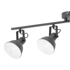 Alfie 4 Lamp Spotlight Bar - Grey -None || EGLO || Energizer Sales 12882233 6144843520049654