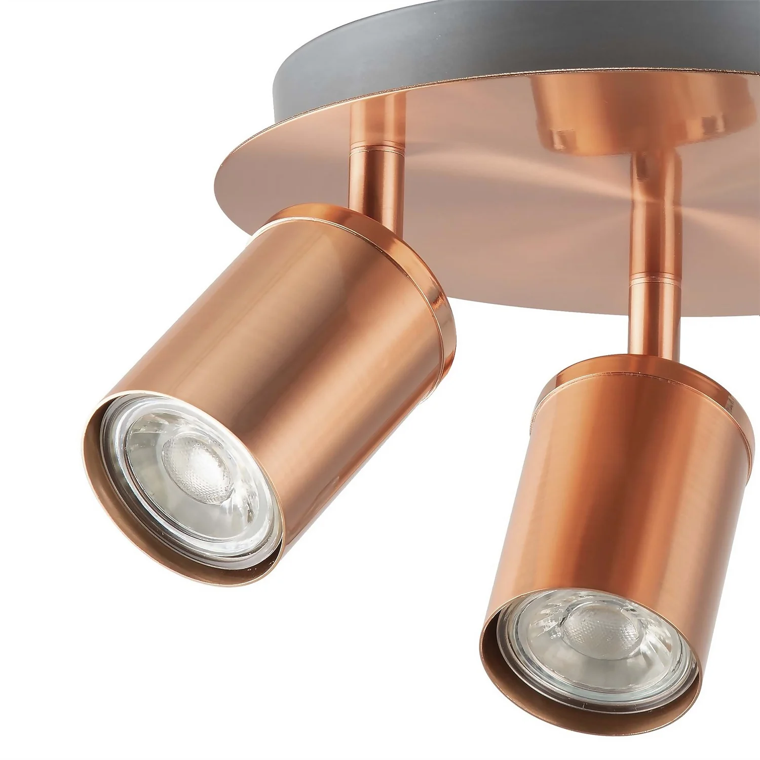 Rose 3 Lamp Spotlight Plate - Rose Gold 3 Rose 3 Lamp Spotlight Plate - Rose Gold - Image 3