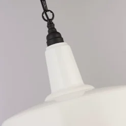Country Living Farmhouse Pendant Light - White - 46cm -None || EGLO || Energizer Sales 12882890 2224860936647397