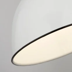 Country Living Farmhouse Dome Pendant Light - White - 31cm -None || EGLO || Energizer Sales 12882895 5684860936598008