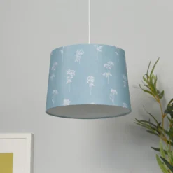 Country Living Annabelle Patterned Cotton Drum Lamp Shade - 25cm -None || EGLO || Energizer Sales 12882915 1135042036942964