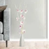 None 100cm White Orchid Battery Twig Lights